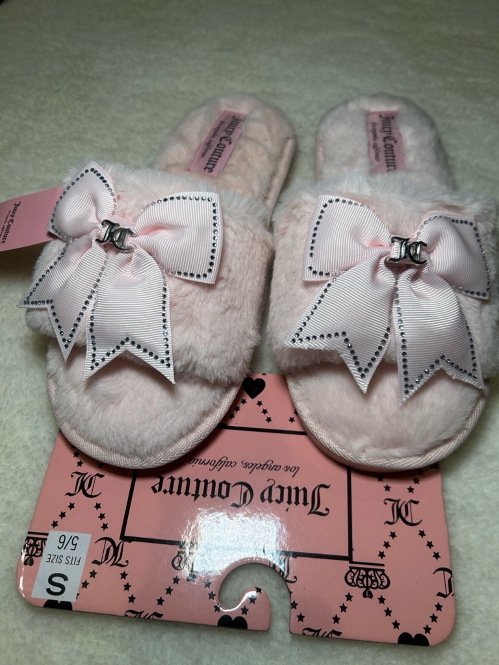 Juicy Couture Home Slippers Small Size - Picture 7 of 8